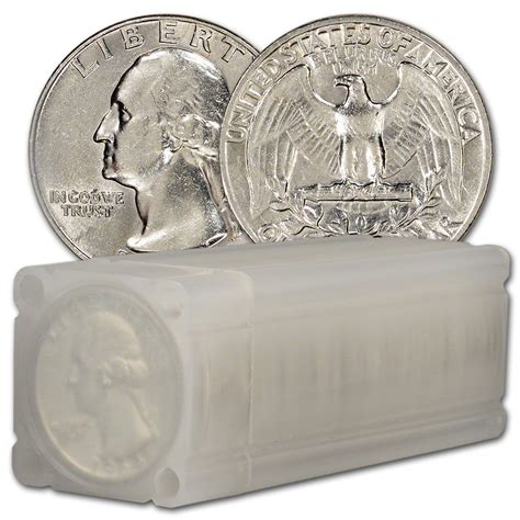 silver quarters ebay|uncirculated silver quarters rolls.